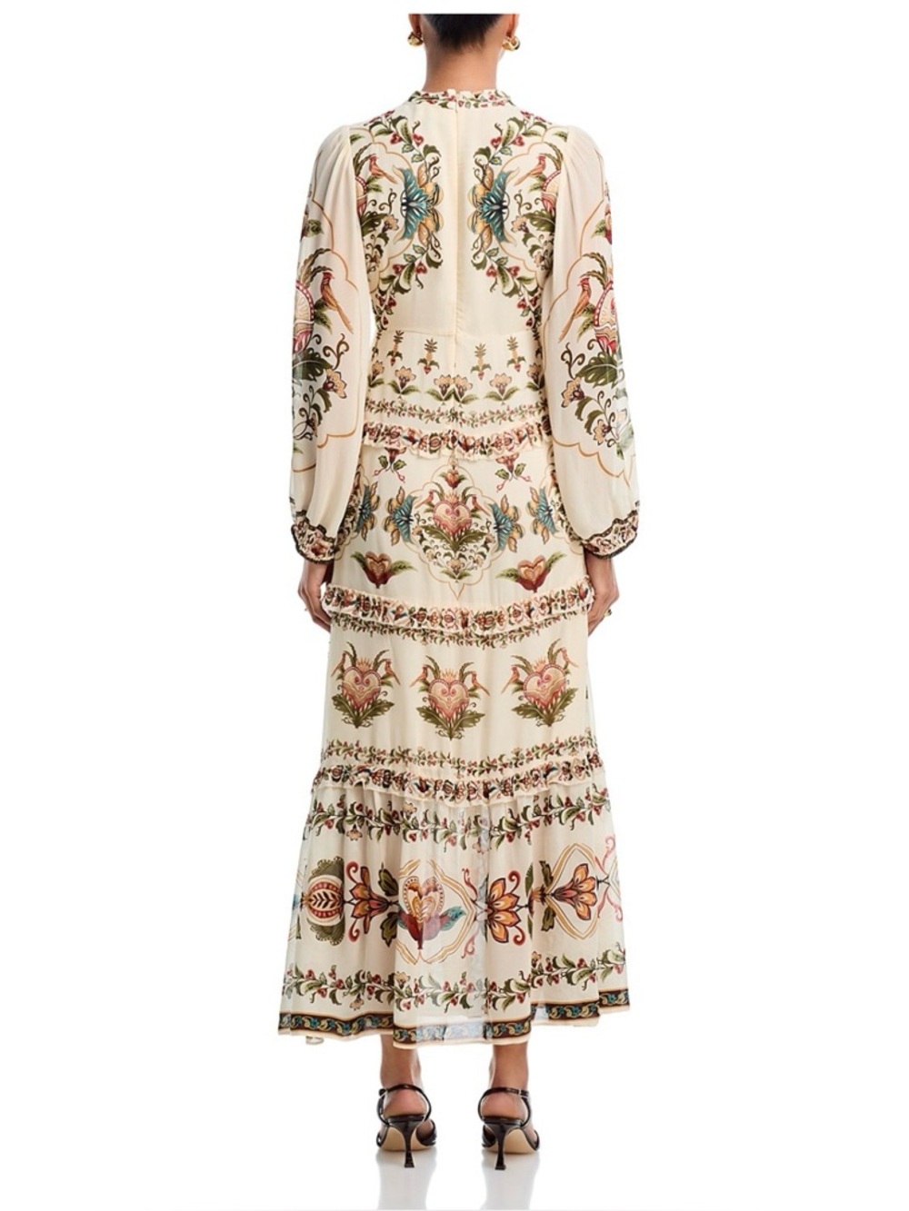 FARM Rio Majestic Hearts Maxi Dress, NWT 🇧🇷 - Picture 5 of 16